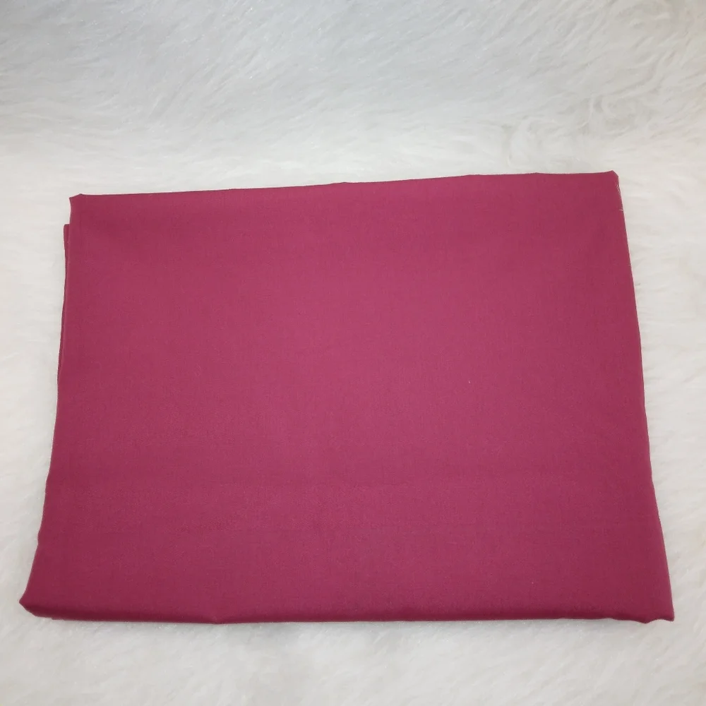 FABRIC Solid Marron Poly/cotton, color is deeper irl, 1 yard